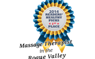 Southern Oregon Healthy Living 2014 Massage Therapist of the Year